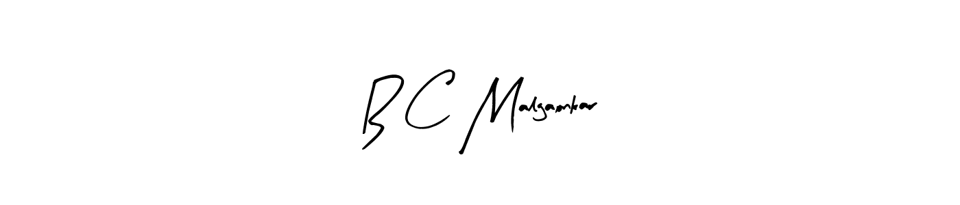 This is the best signature style for the B C Malgaonkar name. Also you like these signature font (Arty Signature). Mix name signature. B C Malgaonkar signature style 8 images and pictures png