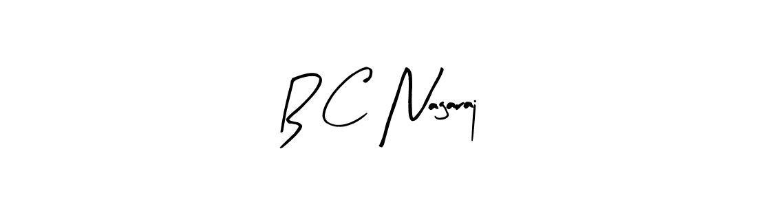 Create a beautiful signature design for name B C Nagaraj. With this signature (Arty Signature) fonts, you can make a handwritten signature for free. B C Nagaraj signature style 8 images and pictures png