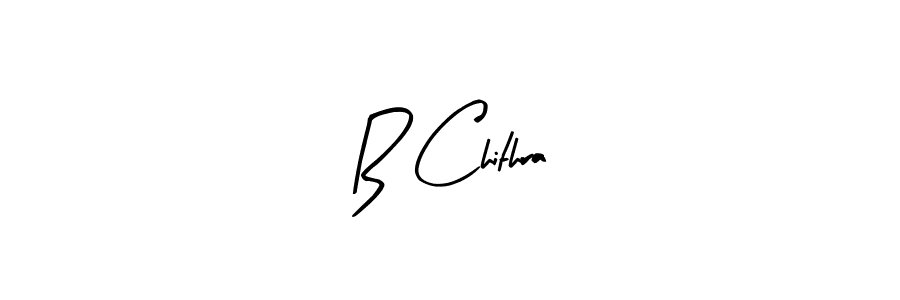 Design your own signature with our free online signature maker. With this signature software, you can create a handwritten (Arty Signature) signature for name B Chithra. B Chithra signature style 8 images and pictures png