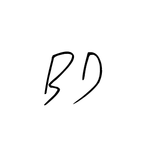 You should practise on your own different ways (Arty Signature) to write your name (B D) in signature. don't let someone else do it for you. B D signature style 8 images and pictures png