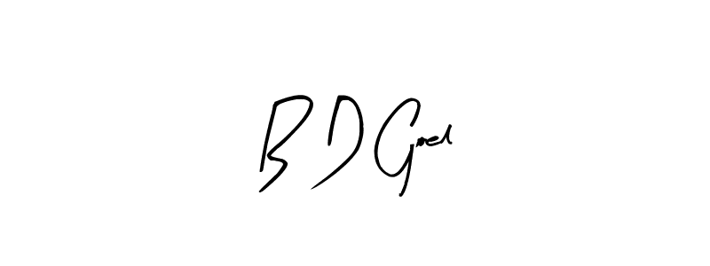 Use a signature maker to create a handwritten signature online. With this signature software, you can design (Arty Signature) your own signature for name B D Goel. B D Goel signature style 8 images and pictures png