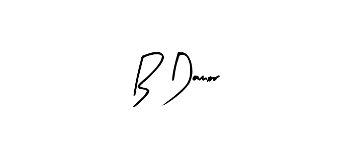 How to make B Damor name signature. Use Arty Signature style for creating short signs online. This is the latest handwritten sign. B Damor signature style 8 images and pictures png