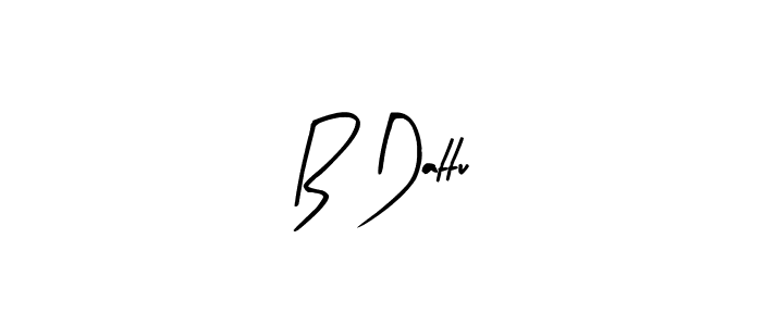 Once you've used our free online signature maker to create your best signature Arty Signature style, it's time to enjoy all of the benefits that B Dattu name signing documents. B Dattu signature style 8 images and pictures png