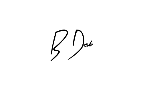 You should practise on your own different ways (Arty Signature) to write your name (B Deb) in signature. don't let someone else do it for you. B Deb signature style 8 images and pictures png