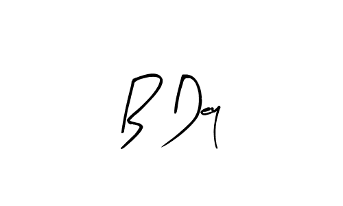 The best way (Arty Signature) to make a short signature is to pick only two or three words in your name. The name B Dey include a total of six letters. For converting this name. B Dey signature style 8 images and pictures png