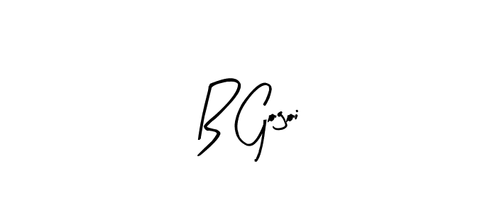 Similarly Arty Signature is the best handwritten signature design. Signature creator online .You can use it as an online autograph creator for name B Gogoi. B Gogoi signature style 8 images and pictures png