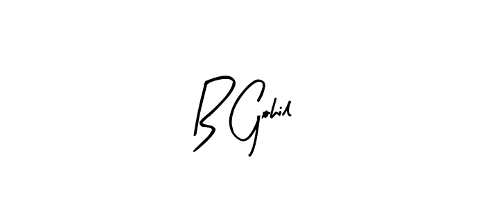 See photos of B Gohil official signature by Spectra . Check more albums & portfolios. Read reviews & check more about Arty Signature font. B Gohil signature style 8 images and pictures png