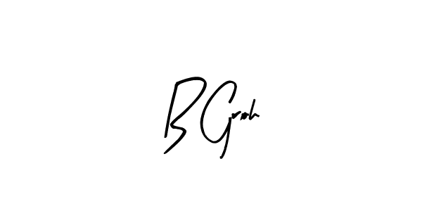 This is the best signature style for the B Groh name. Also you like these signature font (Arty Signature). Mix name signature. B Groh signature style 8 images and pictures png