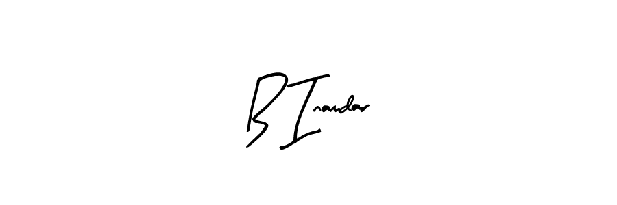 It looks lik you need a new signature style for name B Inamdar. Design unique handwritten (Arty Signature) signature with our free signature maker in just a few clicks. B Inamdar signature style 8 images and pictures png