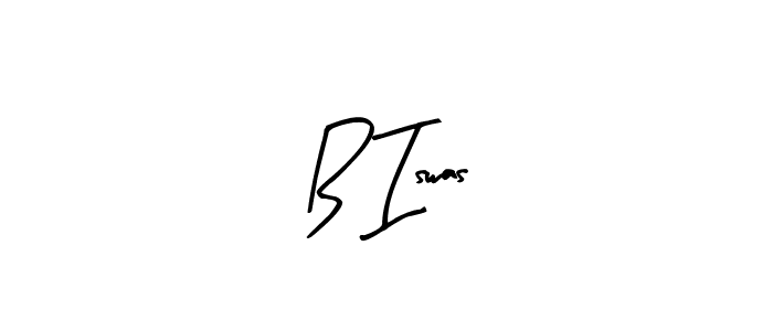 if you are searching for the best signature style for your name B Iswas. so please give up your signature search. here we have designed multiple signature styles  using Arty Signature. B Iswas signature style 8 images and pictures png