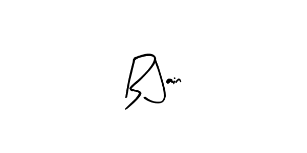 You should practise on your own different ways (Arty Signature) to write your name (B Jain) in signature. don't let someone else do it for you. B Jain signature style 8 images and pictures png