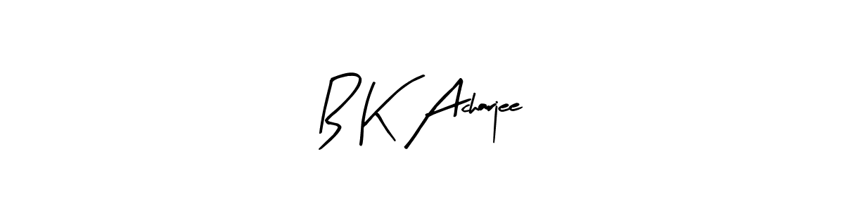 Once you've used our free online signature maker to create your best signature Arty Signature style, it's time to enjoy all of the benefits that B K Acharjee name signing documents. B K Acharjee signature style 8 images and pictures png