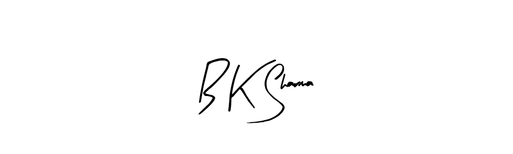 B K Sharma stylish signature style. Best Handwritten Sign (Arty Signature) for my name. Handwritten Signature Collection Ideas for my name B K Sharma. B K Sharma signature style 8 images and pictures png