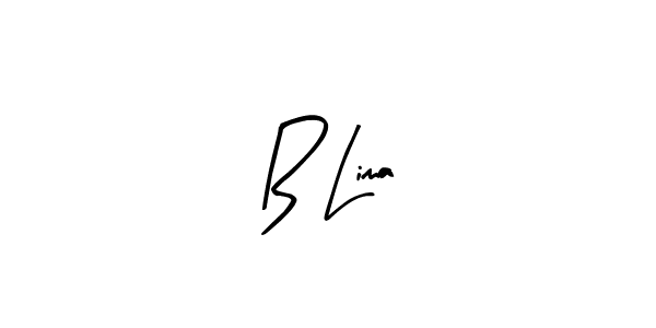 How to Draw B Lima signature style? Arty Signature is a latest design signature styles for name B Lima. B Lima signature style 8 images and pictures png