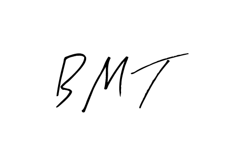 Best and Professional Signature Style for B M T. Arty Signature Best Signature Style Collection. B M T signature style 8 images and pictures png