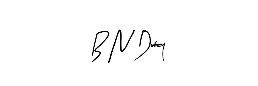 Similarly Arty Signature is the best handwritten signature design. Signature creator online .You can use it as an online autograph creator for name B N Dubey. B N Dubey signature style 8 images and pictures png