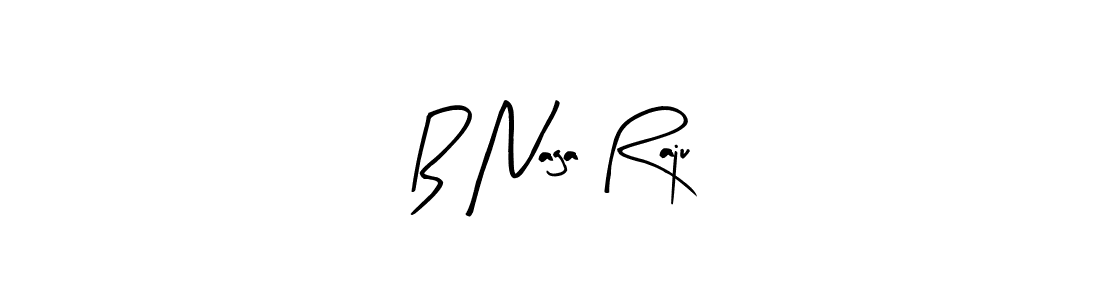 The best way (Arty Signature) to make a short signature is to pick only two or three words in your name. The name B Naga Raju include a total of six letters. For converting this name. B Naga Raju signature style 8 images and pictures png