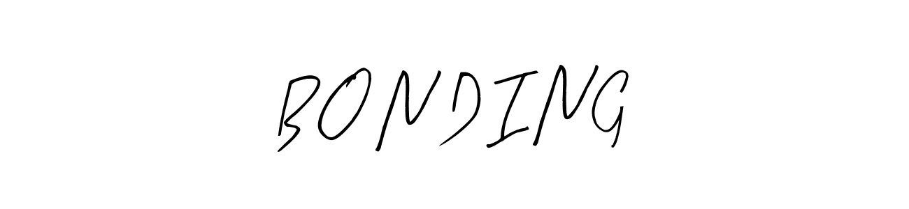 How to Draw B O N D I N G signature style? Arty Signature is a latest design signature styles for name B O N D I N G. B O N D I N G signature style 8 images and pictures png
