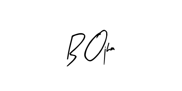 Best and Professional Signature Style for B Ojha. Arty Signature Best Signature Style Collection. B Ojha signature style 8 images and pictures png
