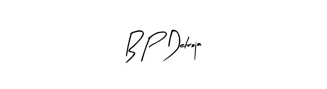 Use a signature maker to create a handwritten signature online. With this signature software, you can design (Arty Signature) your own signature for name B P Detroja. B P Detroja signature style 8 images and pictures png