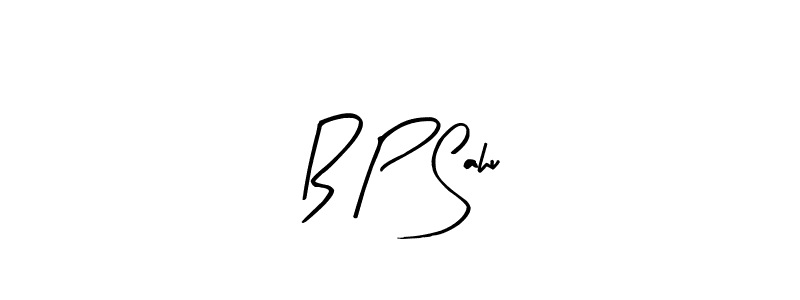 Arty Signature is a professional signature style that is perfect for those who want to add a touch of class to their signature. It is also a great choice for those who want to make their signature more unique. Get B P Sahu name to fancy signature for free. B P Sahu signature style 8 images and pictures png