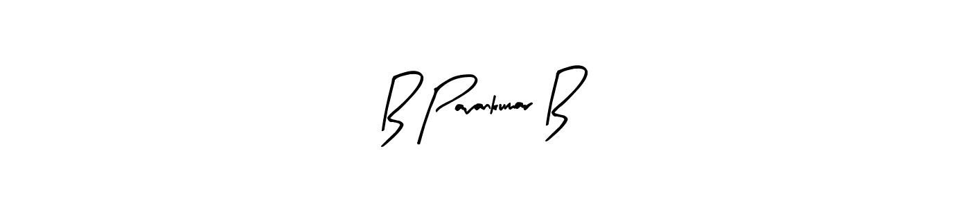 B Pavankumar B stylish signature style. Best Handwritten Sign (Arty Signature) for my name. Handwritten Signature Collection Ideas for my name B Pavankumar B. B Pavankumar B signature style 8 images and pictures png