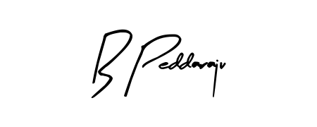 Design your own signature with our free online signature maker. With this signature software, you can create a handwritten (Arty Signature) signature for name B Peddaraju. B Peddaraju signature style 8 images and pictures png