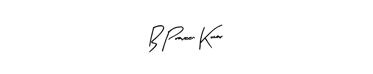 if you are searching for the best signature style for your name B Praveen Kumar. so please give up your signature search. here we have designed multiple signature styles  using Arty Signature. B Praveen Kumar signature style 8 images and pictures png