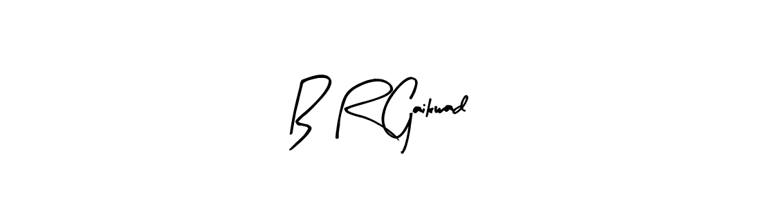 Design your own signature with our free online signature maker. With this signature software, you can create a handwritten (Arty Signature) signature for name B R Gaikwad. B R Gaikwad signature style 8 images and pictures png