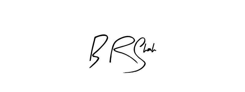 How to make B R Shah signature? Arty Signature is a professional autograph style. Create handwritten signature for B R Shah name. B R Shah signature style 8 images and pictures png