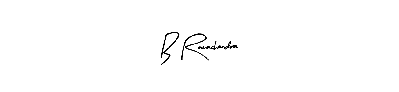 Create a beautiful signature design for name B Ramachandra. With this signature (Arty Signature) fonts, you can make a handwritten signature for free. B Ramachandra signature style 8 images and pictures png