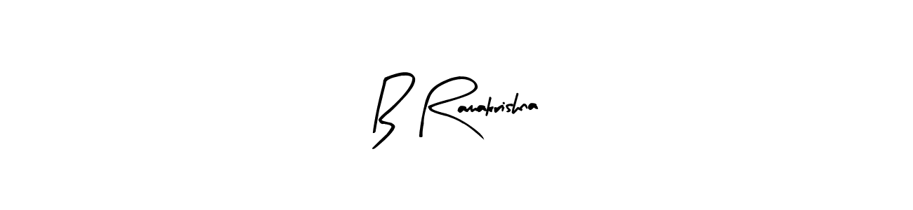 B Ramakrishna stylish signature style. Best Handwritten Sign (Arty Signature) for my name. Handwritten Signature Collection Ideas for my name B Ramakrishna. B Ramakrishna signature style 8 images and pictures png