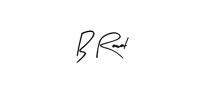 How to Draw B Rawat signature style? Arty Signature is a latest design signature styles for name B Rawat. B Rawat signature style 8 images and pictures png