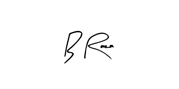 Also we have B Raza name is the best signature style. Create professional handwritten signature collection using Arty Signature autograph style. B Raza signature style 8 images and pictures png