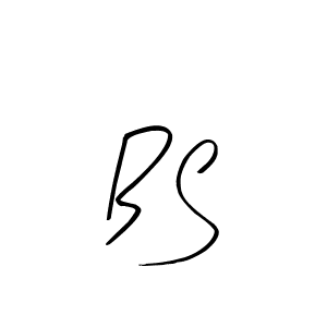 Create a beautiful signature design for name B S. With this signature (Arty Signature) fonts, you can make a handwritten signature for free. B S signature style 8 images and pictures png