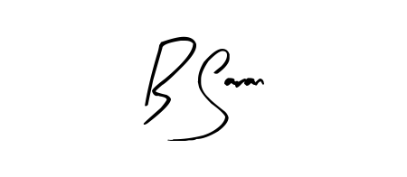 Best and Professional Signature Style for B Saran. Arty Signature Best Signature Style Collection. B Saran signature style 8 images and pictures png
