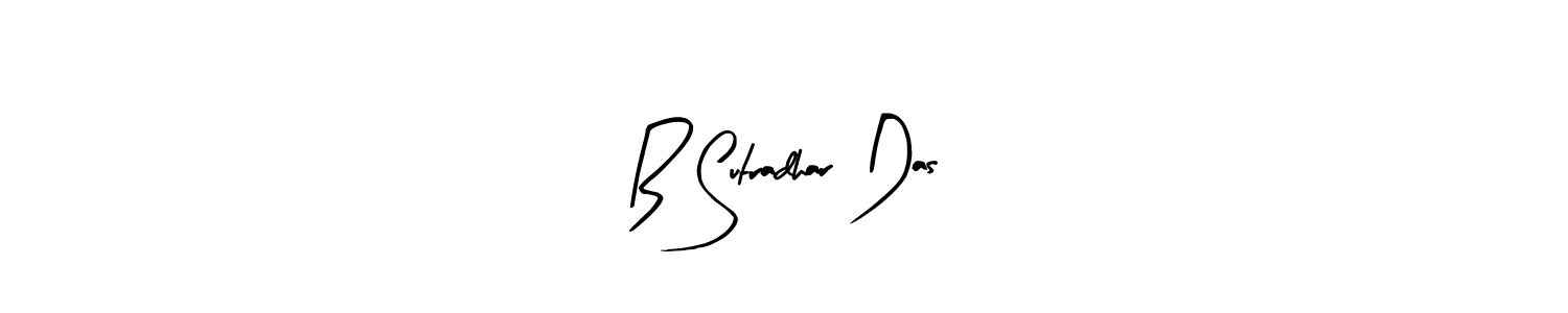 Also You can easily find your signature by using the search form. We will create B Sutradhar Das name handwritten signature images for you free of cost using Arty Signature sign style. B Sutradhar Das signature style 8 images and pictures png