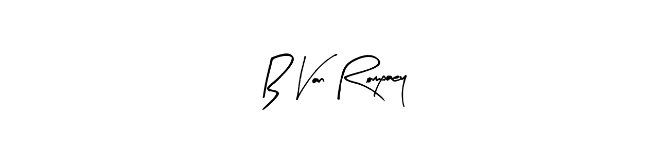 This is the best signature style for the B Van Rompaey name. Also you like these signature font (Arty Signature). Mix name signature. B Van Rompaey signature style 8 images and pictures png