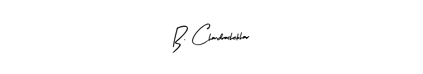 Design your own signature with our free online signature maker. With this signature software, you can create a handwritten (Arty Signature) signature for name B. Chandrashekhar. B. Chandrashekhar signature style 8 images and pictures png