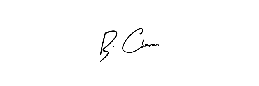 How to Draw B. Charan signature style? Arty Signature is a latest design signature styles for name B. Charan. B. Charan signature style 8 images and pictures png