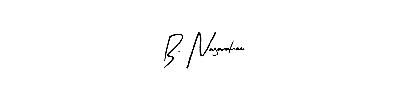 Also we have B. Nagaratnam name is the best signature style. Create professional handwritten signature collection using Arty Signature autograph style. B. Nagaratnam signature style 8 images and pictures png