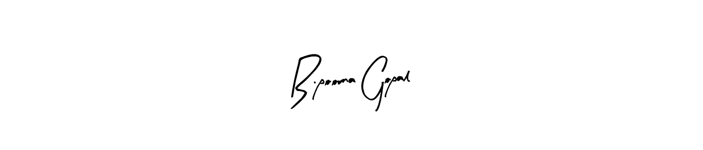 You should practise on your own different ways (Arty Signature) to write your name (B.poorna Gopal) in signature. don't let someone else do it for you. B.poorna Gopal signature style 8 images and pictures png