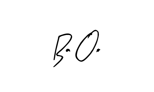 Also You can easily find your signature by using the search form. We will create Ba Oo name handwritten signature images for you free of cost using Arty Signature sign style. Ba Oo signature style 8 images and pictures png