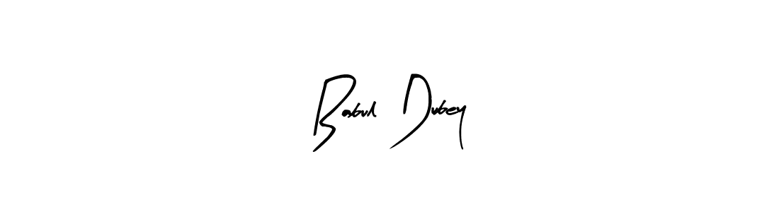 Design your own signature with our free online signature maker. With this signature software, you can create a handwritten (Arty Signature) signature for name Babul Dubey. Babul Dubey signature style 8 images and pictures png