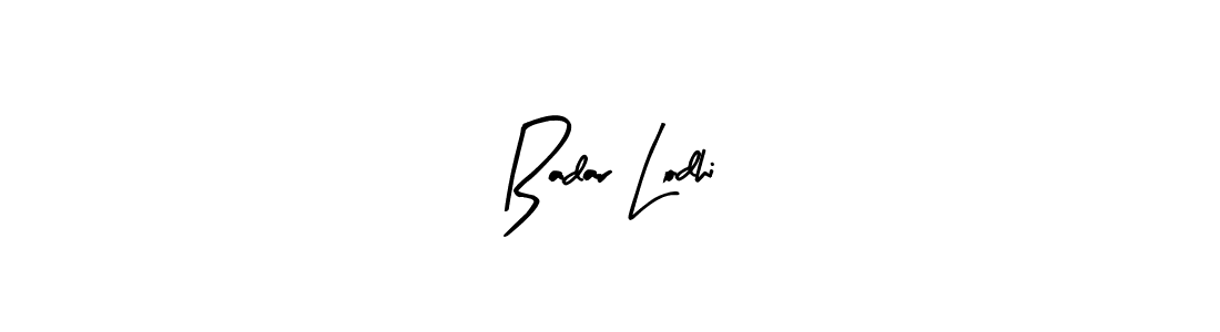 Badar Lodhi stylish signature style. Best Handwritten Sign (Arty Signature) for my name. Handwritten Signature Collection Ideas for my name Badar Lodhi. Badar Lodhi signature style 8 images and pictures png