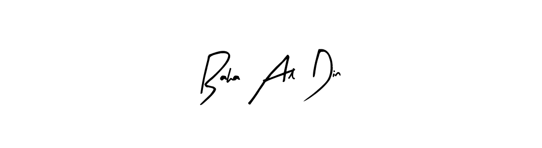 You should practise on your own different ways (Arty Signature) to write your name (Baha Al Din) in signature. don't let someone else do it for you. Baha Al Din signature style 8 images and pictures png