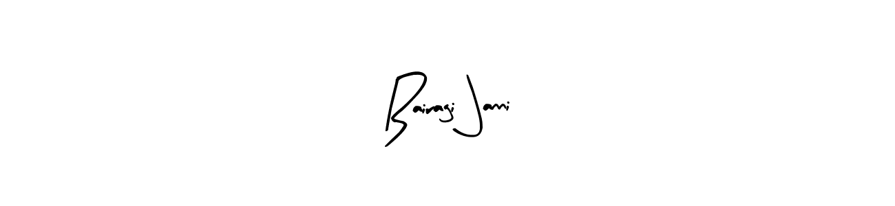 Make a beautiful signature design for name Bairagi Janni. Use this online signature maker to create a handwritten signature for free. Bairagi Janni signature style 8 images and pictures png