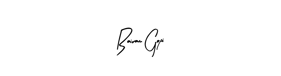 Use a signature maker to create a handwritten signature online. With this signature software, you can design (Arty Signature) your own signature for name Bairam Gopi. Bairam Gopi signature style 8 images and pictures png