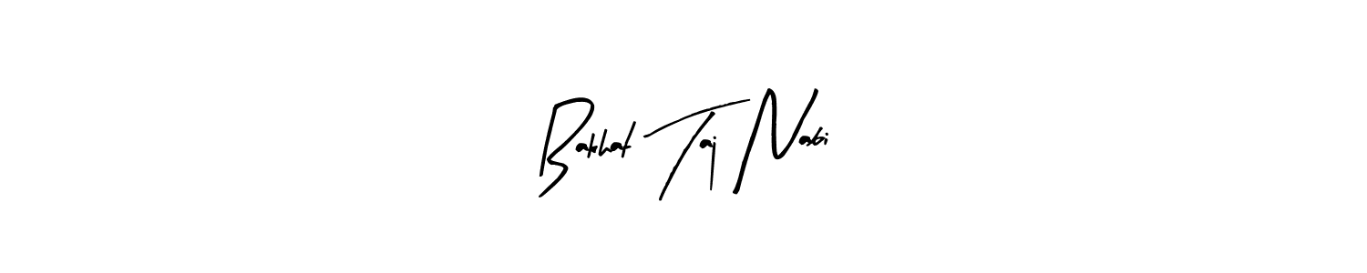 if you are searching for the best signature style for your name Bakhat Taj Nabi. so please give up your signature search. here we have designed multiple signature styles  using Arty Signature. Bakhat Taj Nabi signature style 8 images and pictures png