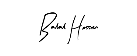 Make a short Balal Hossen signature style. Manage your documents anywhere anytime using Arty Signature. Create and add eSignatures, submit forms, share and send files easily. Balal Hossen signature style 8 images and pictures png